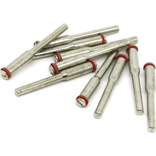 10Pcs/Set 3.17mm Screw Mandrel Shank Cut-off Wheel Holder For Dremel Rotary Tool New Best Quality