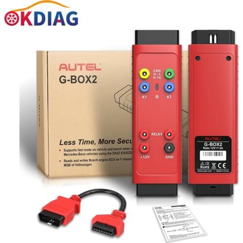 100% Original Autel G-BOX2 Tool for Mercedes Benz All Key Lost Work with Autel MaxiIM IM608/IM508 Key Programming Tool