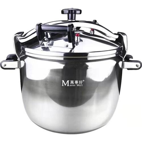42L Large capacity Stainless Steel Double bottom pressure cooker Restaurant Commercial Multiple explosion-proof cooker pressure