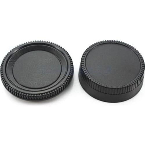 50Pairs camera Body cap + Rear Lens Cap Hood Protector for nik&n SLR/DSLR