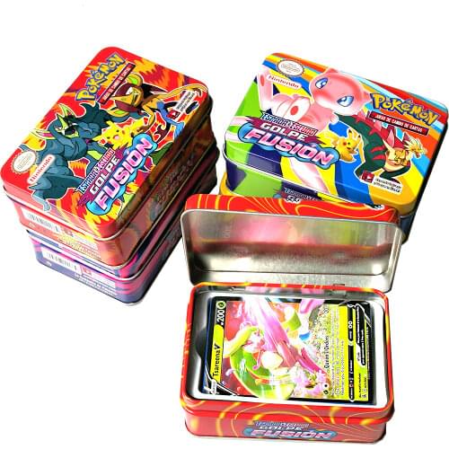 54 pcs New POKEMON Card English Version TAKARA TOMY Pokemon Battle Collection Card Box Kids Toy Gift Cool
