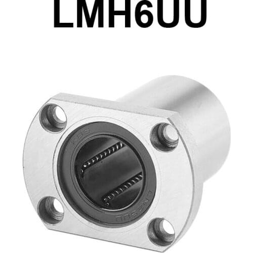 6mm shaft LMH6UU flange flange linear motion ball bearing