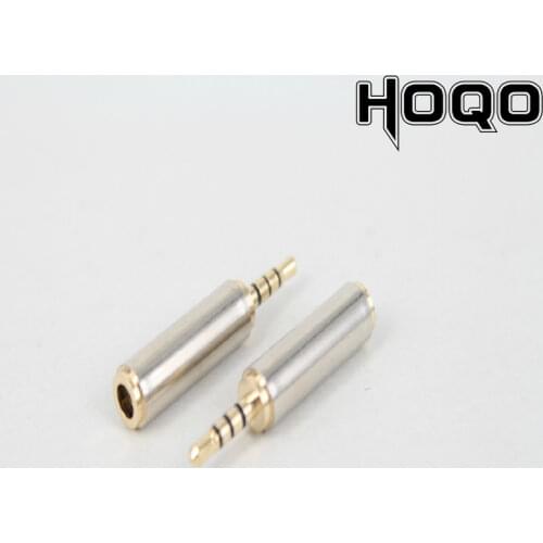 Audio Adapter TRRS 2.5mm To 3.5mm Converter 3. 5mm and 2.5mm Headphone Jack Are Interchangeable,4pole 2.5mm To 3.5mm Jack