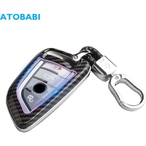 ABS Car Key Case For BMW 1 2 3 4 5 6 7 8 Series X1 X3 X4 X5 X6 M4 M5 M6 GT3 GT5 Keychain Holder Smart Remote Fob Protector Cover