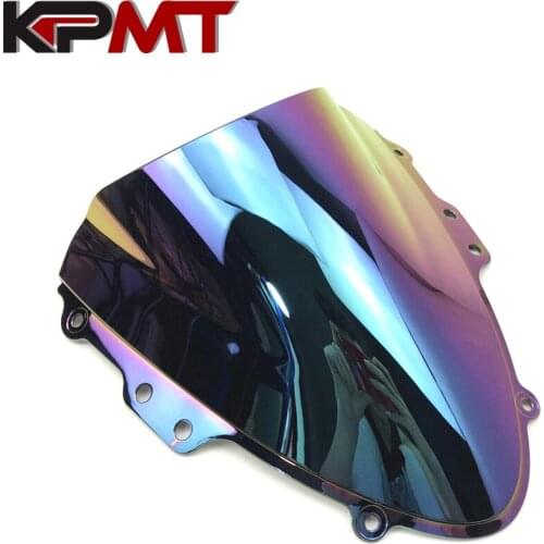 Double Bubble For SUZUKI K4 GSXR600 GSXR750 GSXR 600 750 GSX R GSX-R 2004 2005 PC Windshield WindScreen