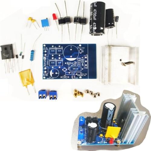Electronic diy kit LT1083 adjustable regulated linear power supply module 7A regulator board 2.5-35V super LM317