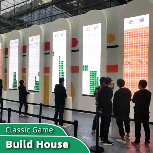 Interactive Game Classic Russian Block House Software Opening Warm Field Attractive Beauty Device Customizable