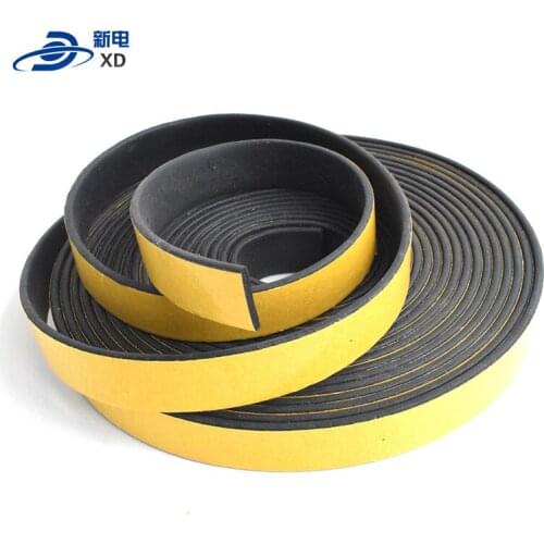 Adhesive backed adhesive epdm foam rubber strips