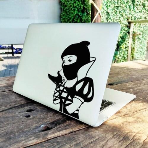 Ninja Princess Laptop Sticker for MacBook Pro 16" Air Retina 11 12 13 15 Inch Mac Book Skin Vinyl 14 Xiaomi Notebook Decal Décor