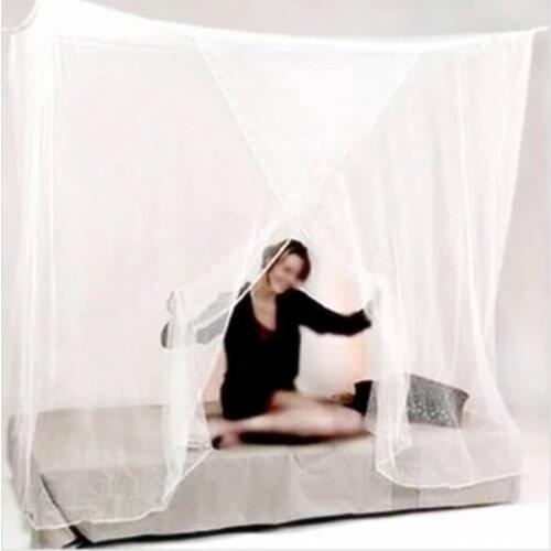 2021 New White One Door Canopy Mosquito Net Fabric Mesh Insect Shelterd girls Room Princess Bed Decor Tent Protection Children