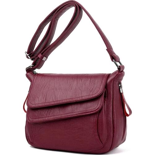 Crossbody Bags for Women Messenger Bag Female Retro Mother Handbag Women Luxury Handbag Women Bag Designer Old Lady Shoulder Bag