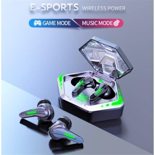TWS Bluetooth5.1 Earphone Noise Canceling Sports Waterproof Wireless Earbuds Stereo Gaming Headsets With Mic for phone for PC