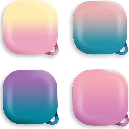 For Samsung Buds Live/for Buds Pro Earphone Protective Case Gradient Cover Cases Cute Hard Wireless Earphone Protective Cover