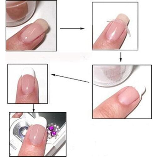 18 Packs French Nails Stickers Aesthetic Decoration All For Manicure For Her