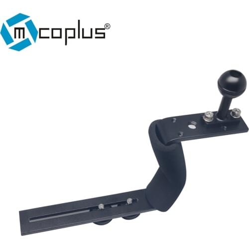 Mcoplus Single Arm Aluminium Diving Handle Stabilizer for Underwater Camera Housings for Canon Nikon Sony Fujifilm a6000 rx100