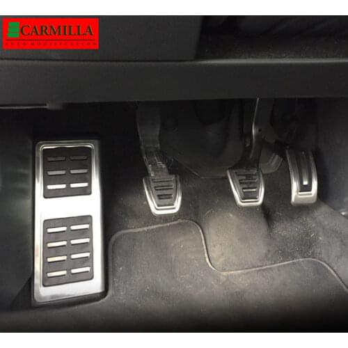Car Pedals for Volkswagen VW Touran LHD 2016 2017 2018 2019 2020 2021 Stainless Steel Gas Brake Rest Pedal Protection Cover
