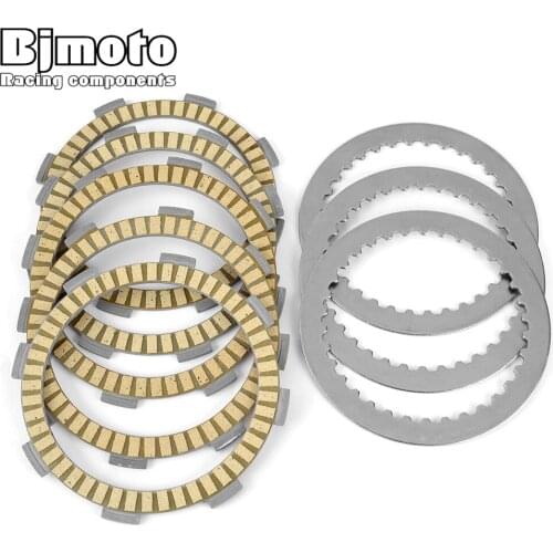 Motorcycle Engine Clutch Friction Disc Plate Kit FOR Kawasaki AR125 1988-1991 KLT160 1985 KLT185 1986-1987 KMX125 1986-2002
