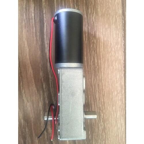 12V 6v 24v dual output shaft torque worm gear DC motor Single axis Biaxial 6V 1.8 rpm 12V 2 rpm 12V 4 rpm 24V 4.2