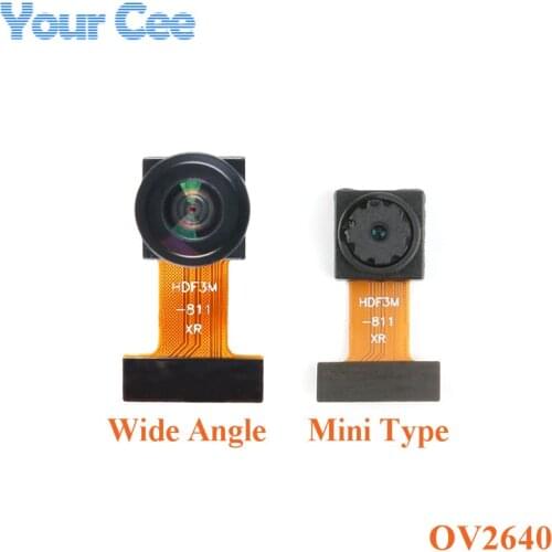 Mini OV2640 Camera Module CMOS Image Sensor Module 2 Million Pixel Wide Angle Camera Monitor Identification