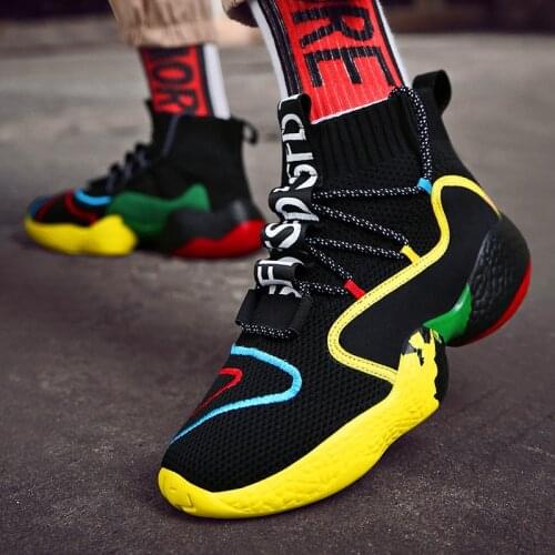 Mens Professional Trainers Road Running Shoes Outdoor Breathable Shock Slip On Comfortable Sneakers Trainer Fitness Sport Shoes