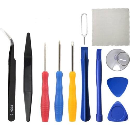 12 Pcs Tools Kit Screwdriver Set Plastic Prying Tool Suction Opener Electronics Opening Repair Hand Tools For iPhone Screen
