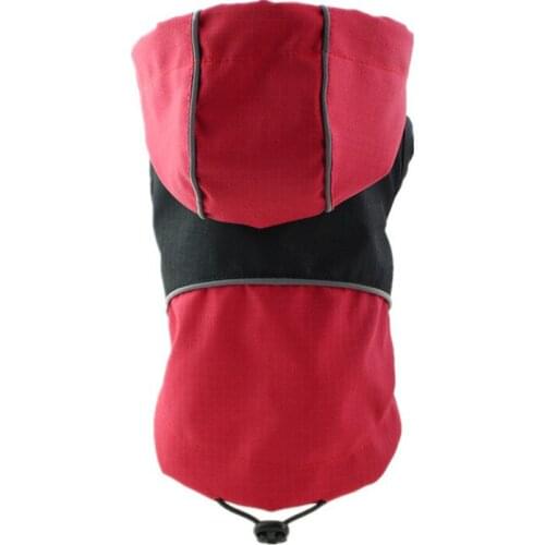 New Autumn Winter Xs Dog Clothes For Small Dogs Girl Boy Jacket Teddy Red Thick Fleece Hoodie Raincoat Puppy Pet Clothing