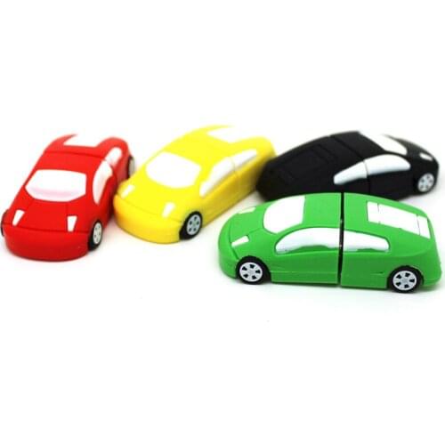 The New USB Flash Drive Mini Car model PenDrive 128MB Pen Drive U Disk Memory Stick 4gb 8gb 16GB 32gb 64gb small Gift