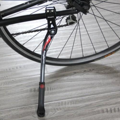 24"-29" MTB Bicycle Kick Stand Aluminum Bike Parking Racks Mountain Bike Kickstand Cycling Side Stand Support Adjustable 34-41cm