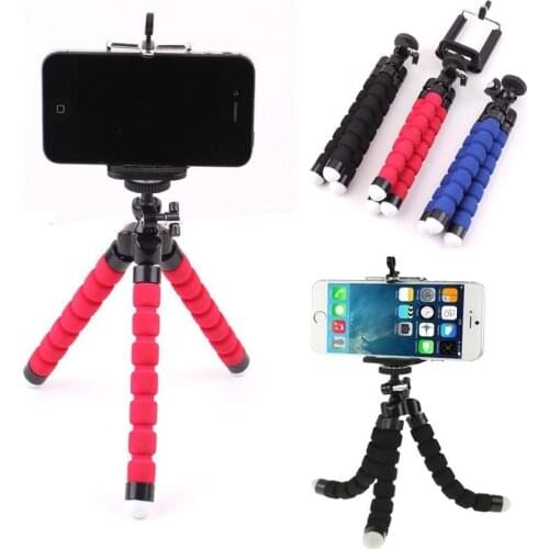 Tripods tripod for phone Mobile camera holder Clip smartphone monopod tripe stand octopus mini tripod stativ for phone