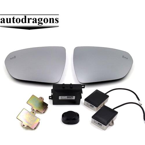 Autodragons Car BSM Lane Changing 24Hz Microwave Radar Sensor Blind Spot Monitor System