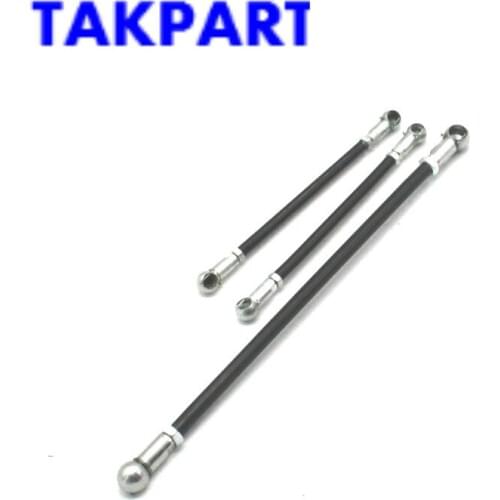 TAKPART Gear Linkage Push Rods 3pcs Kit for Peugeot 106 Citroen Saxo 91-04