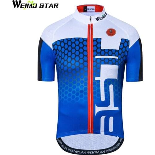 Weimostar Pro Team Racing Sport Cycling Clothing Short Sleeve Cycling Jersey Quick Dry Bicycle Clothes Summer MTB Bike Jersey