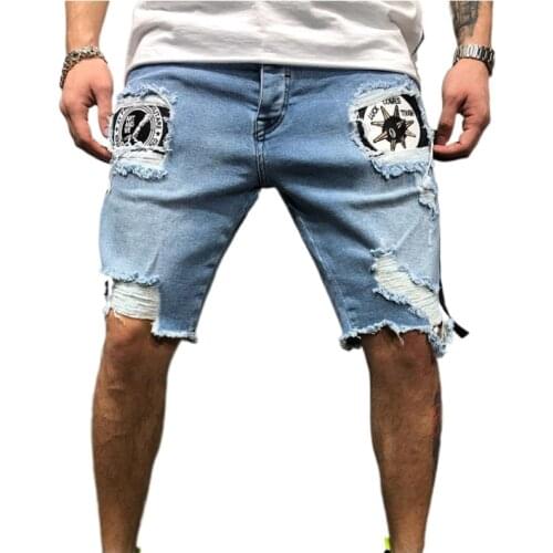 WIRELESS AGE Men's Denim Shorts