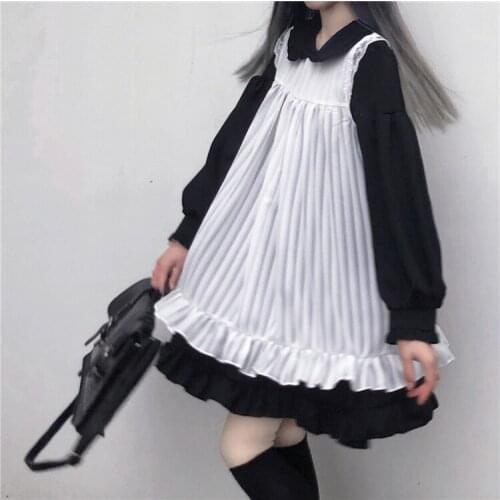 Puff Sleeve Floral Dress Kawaii Women 2021 Summer Gothic Lace Chiffon Mini Dress Woman Vintage Off Shoulder Dresses E Girl Sexy