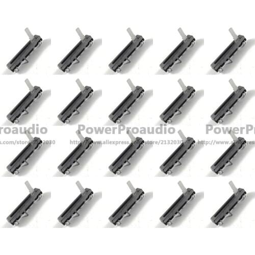 20pcs Slide Pontetiometer fader for Volume/Volumen Para Korg M3 15mm