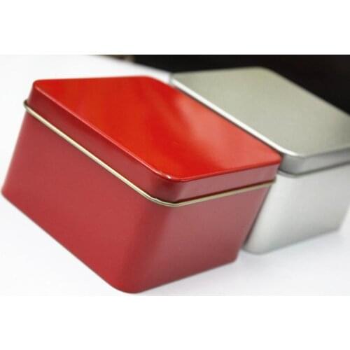 200PCS 85*85*45mm General tea packaging metal packaging for high-grade tinplate box creative wedding candy boxes