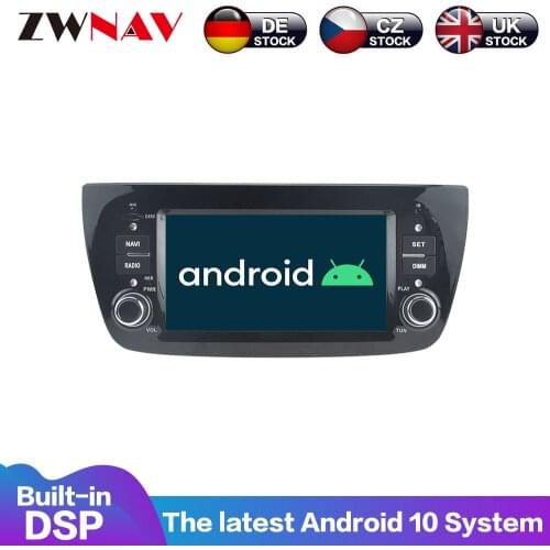 Android 10.0 4G+64GB car No DVD player Car multimedia Radio For FIAT DOBLO Opel Combo Tour 2010-2015 GPS Navigation Built-in DSP