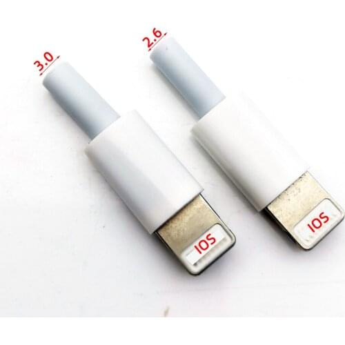 6pcs/Lot Lightning Dock USB Plug with Chip Board DIY Assembled Charging Cable Making Telephone Use for ip5 5S 5C 6 6S 7 8 Plus