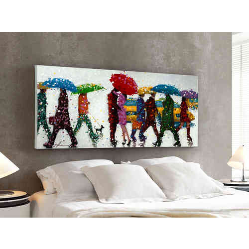 Handmade oil painting on canvas modern 100% Best Art Flower oil painting original directly from artis AR1-001