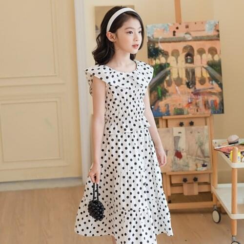 Summer 2021 New Kids Fashion Clothes Sets Two Pieces Set Teens Girl Suit Children Shirt And Long Skirts Girls Outfits Cotton