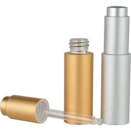 Wholesale 20ml Empty Aluminum Dropper Essential Oil Bottle Refillable Drop Liquid Pipette Bottles LX1299