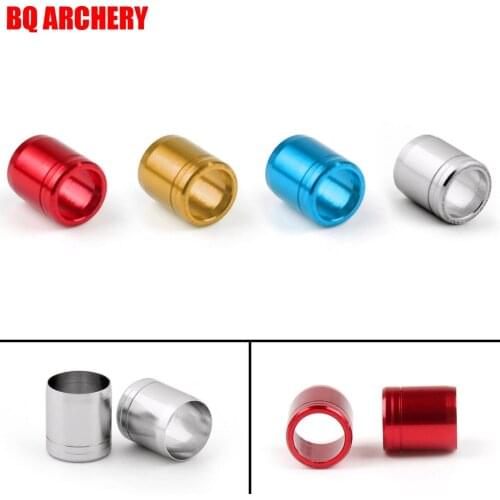 50pcs Archery Bow Collars Explosion-proof Carbon Arrow Shaft Protecter Ring More Size 5.5- 8.0mm Out-Diameter Bow Hunting