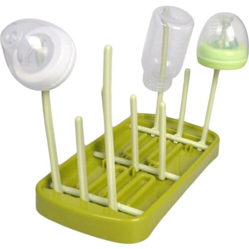 Hot Baby Bottle Drying Rack Nipple Shelf Baby Pacifier Feeding Cup Holder Baby Bottles Cleaning Drying Rack Storage