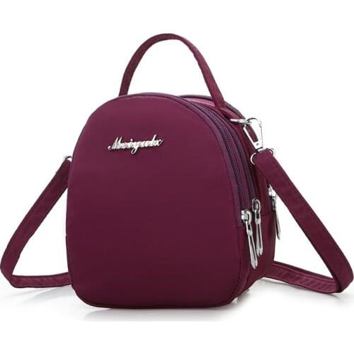 New Casual Crossbody Shoulder Bag Women Bag Nylon Oxford Waterproof Messenger Bags Lady Handbags High Quality Multifunctional