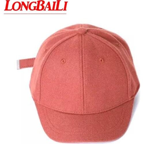 Casual High Quality Suede Men Baseball Hats Burgundy Snapback Sport Caps Female BSDB079