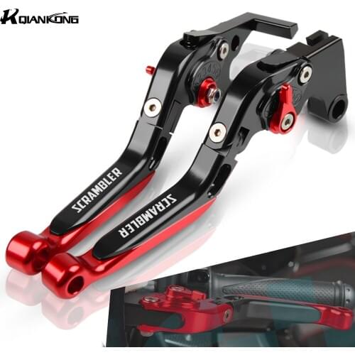 Motorcycle Brake Levers Adjustable Brake Clutch Lever Handbar For DUCATI Scrambler400 Scrambler sixty 2 2015 2016 2017 2018 2019