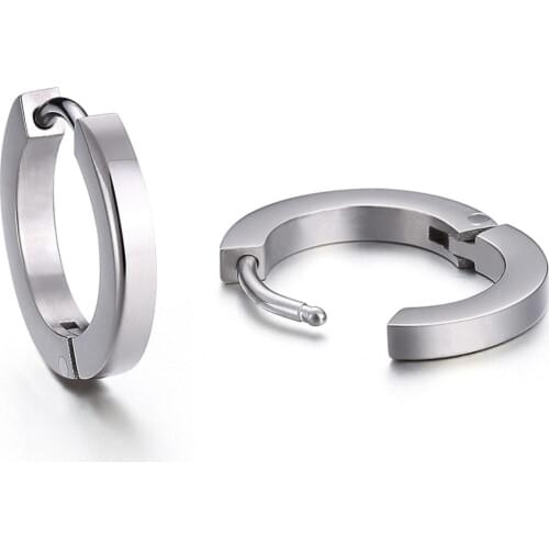Soul Men Women's Silver Earrings