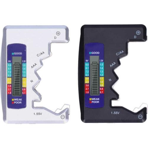 Battery Tester Universal Household Capacity Checker For D C AA AAA N 9V Button Cell