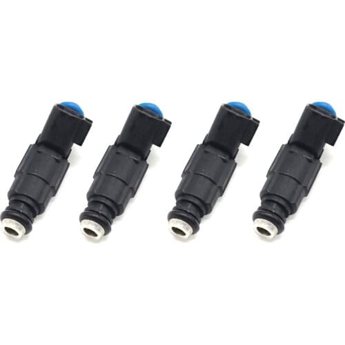 4PCS Fuel Injector For Mercruiser V8 350 MAG 5.0 4.3 6.2 885176 0280156081 MAR102-8N New Injectors