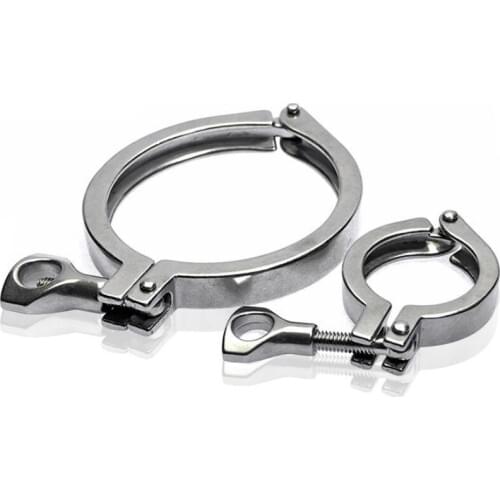 1pc 2" Tri Clamp Clover for 64MM OD Ferrule Stainless Steel SS SUS 304 ss316